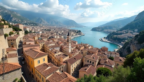 Historic buildings in Valletta & Andorra la Vella cityscape , architecture style, building