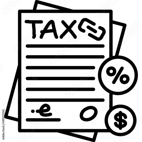 Tax File Icon