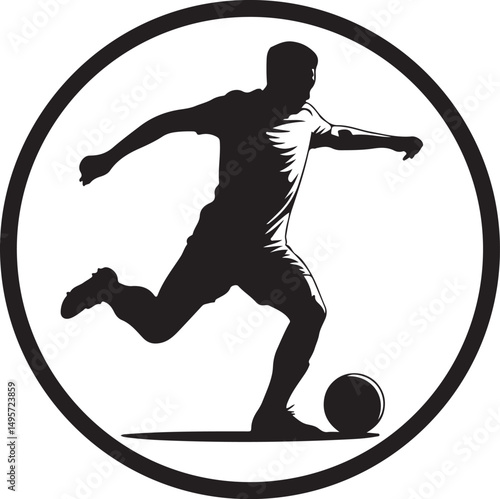 football player silhouette
