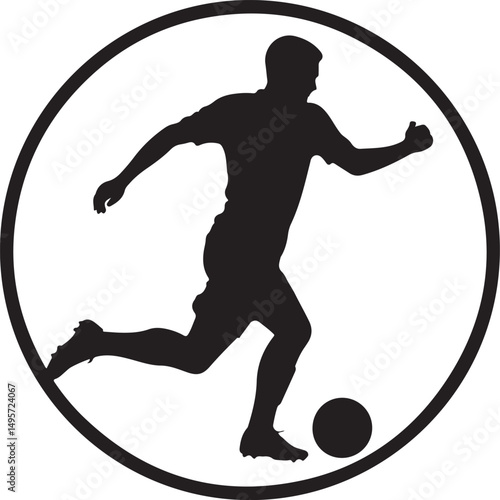 tennis player silhouette