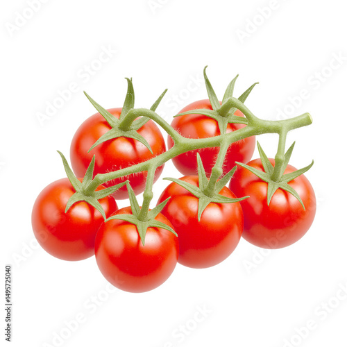 Wallpaper Mural tomatoes on a vine isolated on transparent or white background png
 Torontodigital.ca