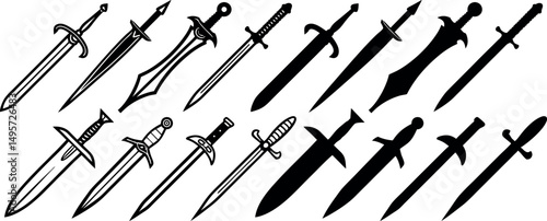 Sword Silhouette Collection