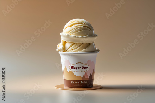 Hagen-dazs porobio futter ice cream scoops