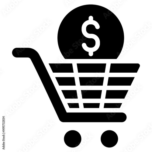 Purchasing Glyph Icon