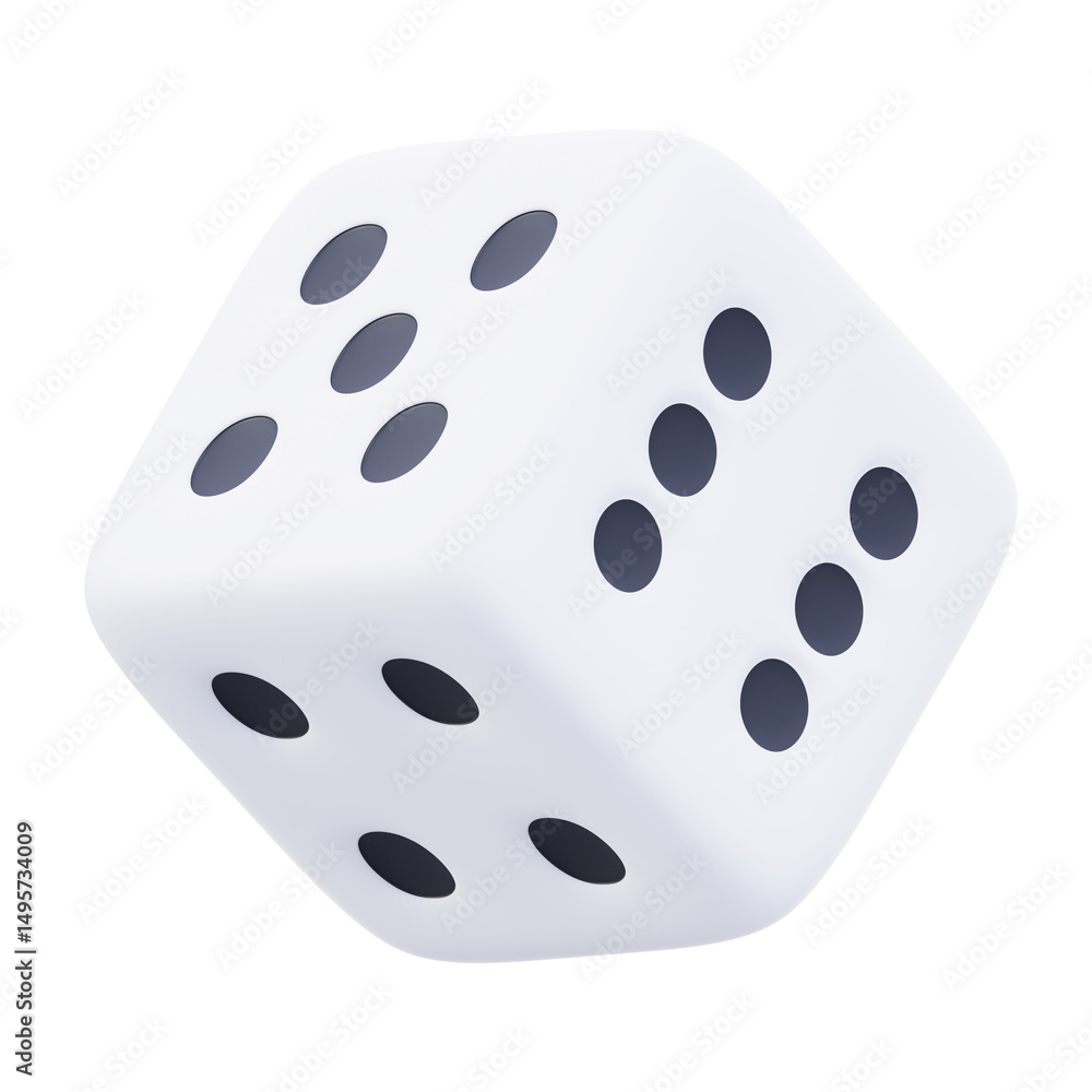 Fototapeta premium dice 3d illustration