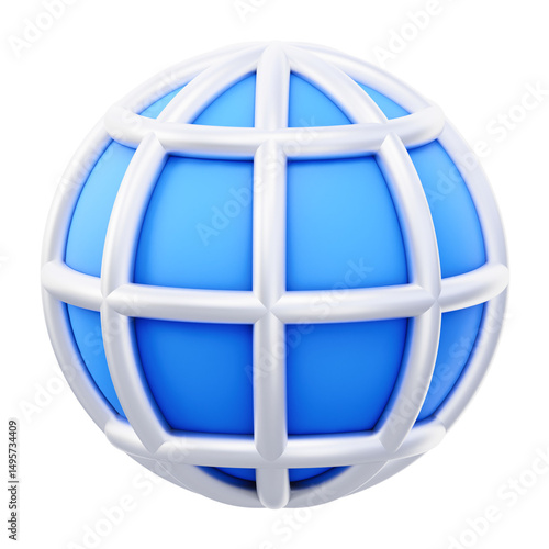 globe 3d illustration