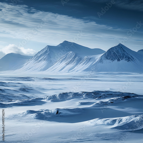 Wallpaper Mural Arctic Landscape of Prins Karls Forland  Spitsbergen Snow and Ice at the Northern Tip Torontodigital.ca