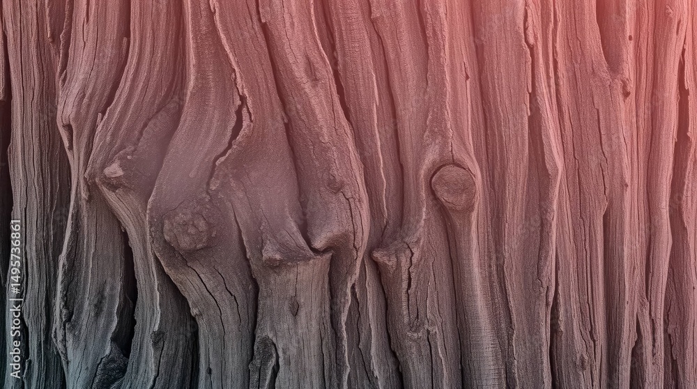 Naklejka premium Aged Wood Texture: A Rustic, Textured, and Earthy Close-Up