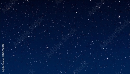 night sky with stars