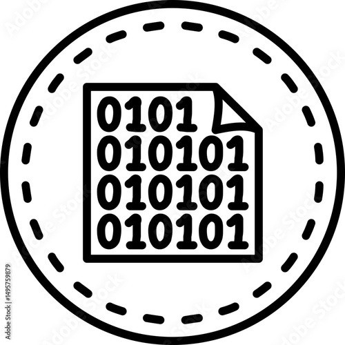 Binary Code Icon