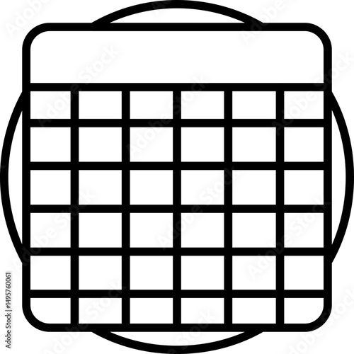 Grid Table Icon