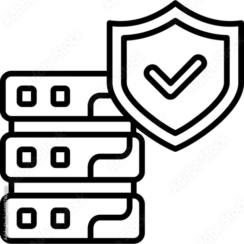 Safe Database Icon