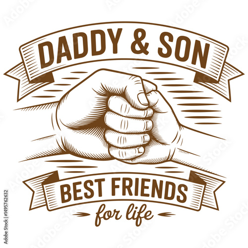 Daddy & Son Best Friends Forever