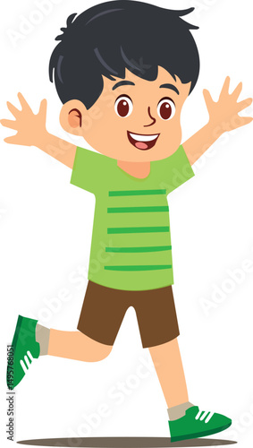 boy play and joy