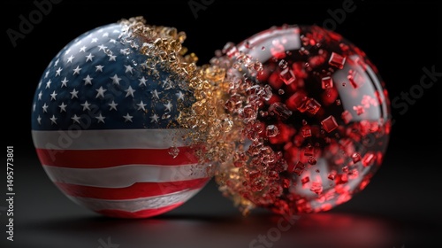 Shattered States: A Digital Depiction of American Vulnerability