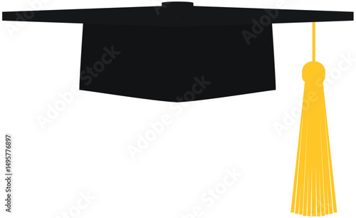 Graduation Cap Front View / 학사모 정면 일러스트