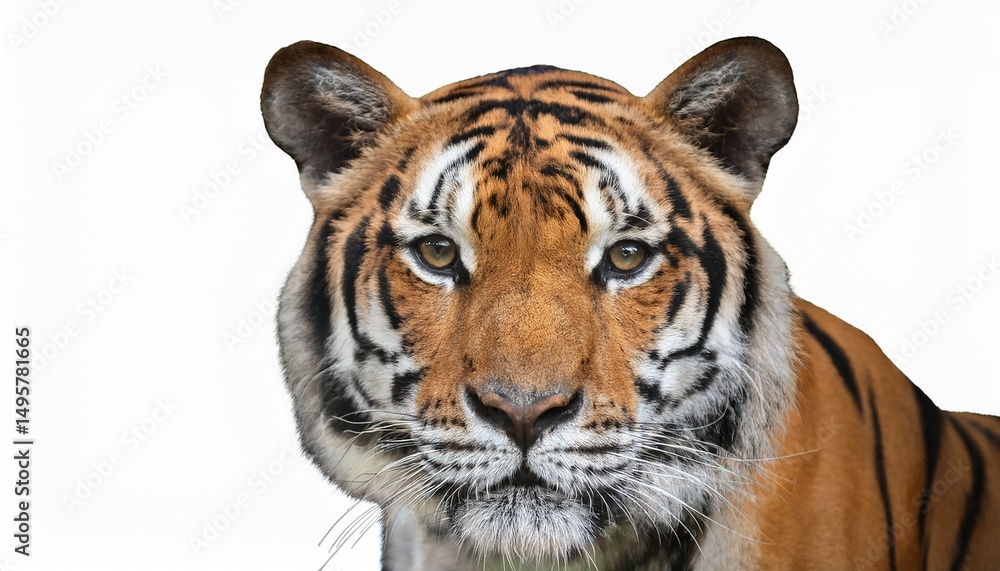 Obraz premium tiger isolated on transparent background