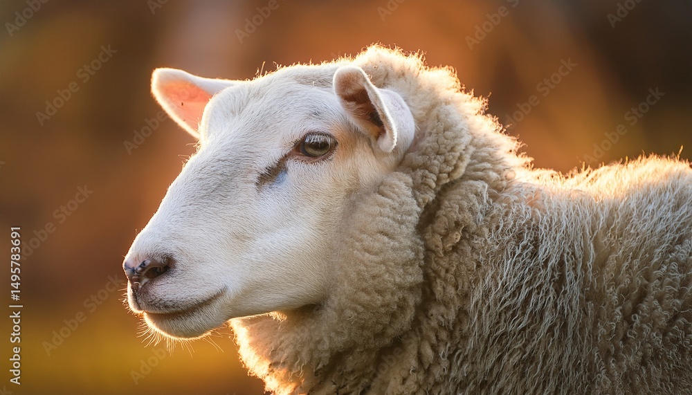 Obraz premium close up of a sheep