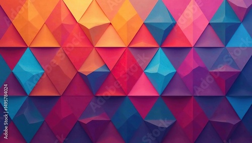 Simple geometric shapes forming a repeating design , modern, clean, simple