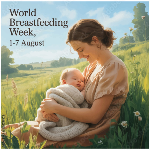 World Breastfeeding Week, 1-7 August 20.eps