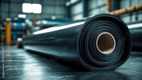 Composite materials with carbon fiber rolled weave