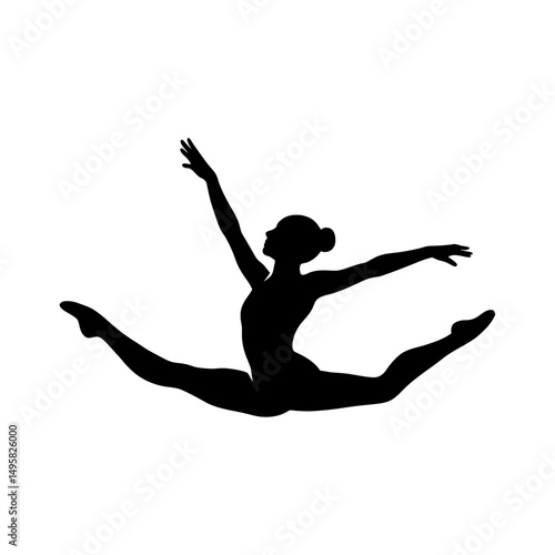 gymnast, gymnast silhouette, tumbling silhouette, gymnastics tumbling silhouette, gymnast athletics silhouette, olympic games