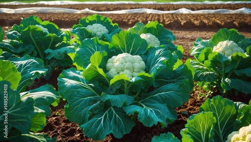 Although the cauliflower is old, the crud still hasn't appeared