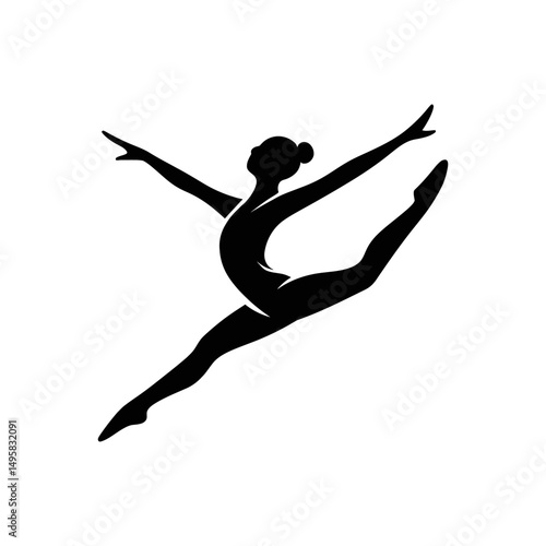 gymnast, gymnast silhouette, tumbling silhouette, gymnastics tumbling silhouette, gymnast athletics silhouette, olympic games
