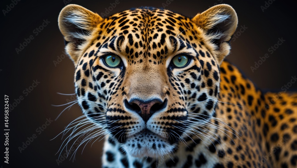 Obraz premium Leopard in Detail