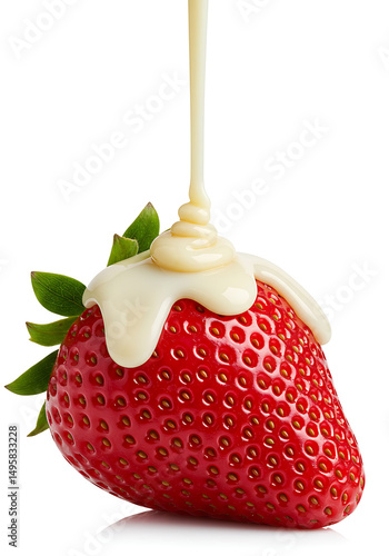 Strawberry with Condensed Milk