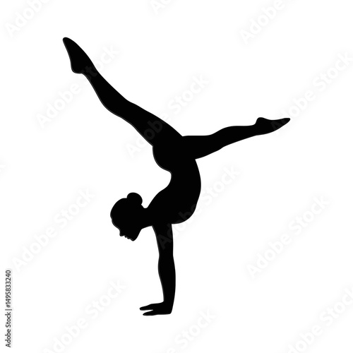 gymnast, gymnast silhouette, tumbling silhouette, gymnastics tumbling silhouette, gymnast athletics silhouette, olympic games