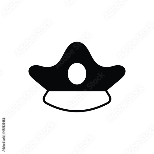 Municipal Police Vector icon