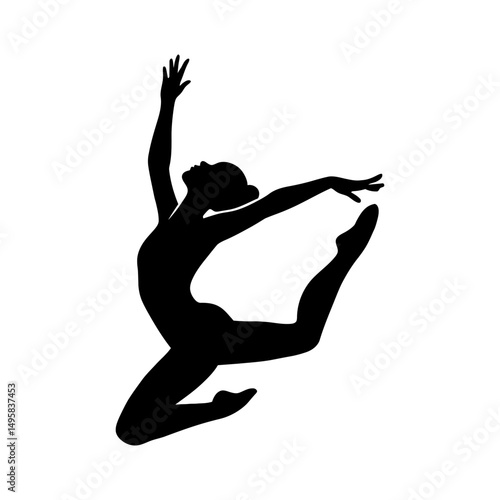 gymnast, gymnast silhouette, tumbling silhouette, gymnastics tumbling silhouette, gymnast athletics silhouette, olympic games