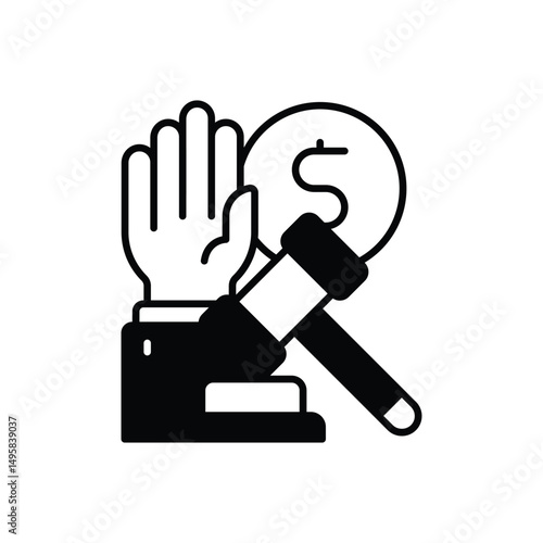 Tender Result Vector icon