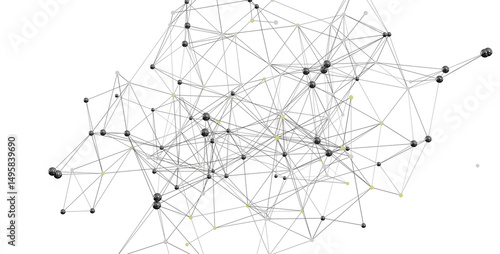 Abstract image of a complex...