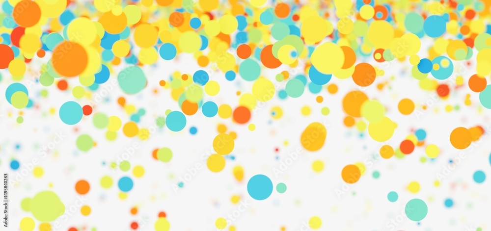 Obraz premium Abstract background with colorful bubbles. Perfect for websites, presentations, and more!