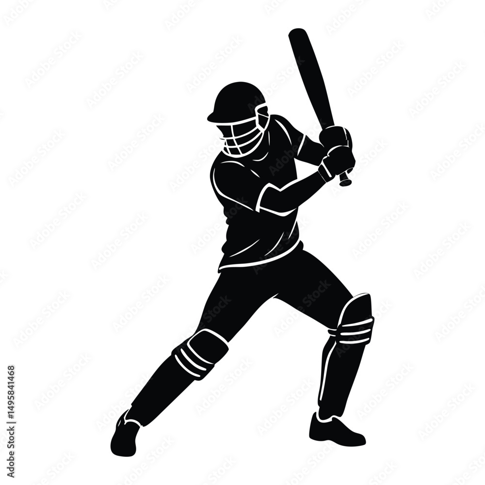 Obraz premium baseball player with bat