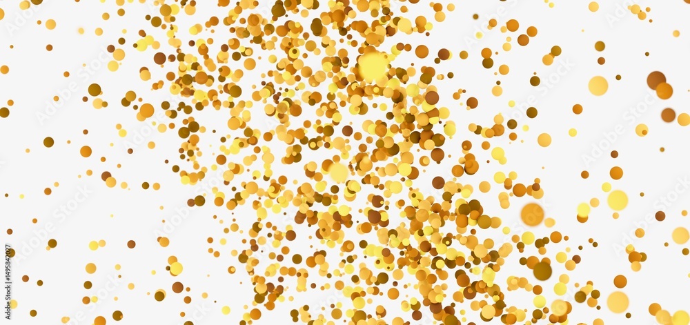 Abstract background of golden confetti. Perfect for celebrations, holidays, and festive designs. Abstract background of golden confetti. Perfect for celebrations, holidays, and festive designs.