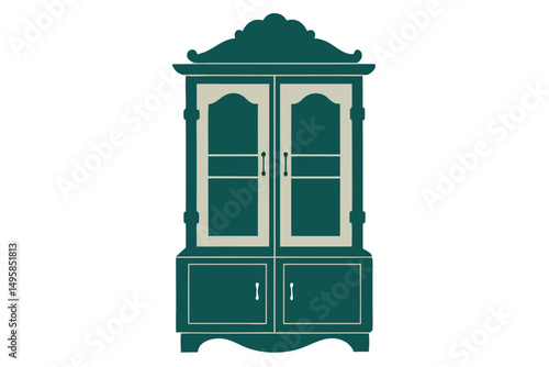 vintage wooden chest