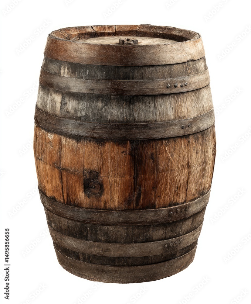 Obraz premium Aged Wooden Barrel (2)