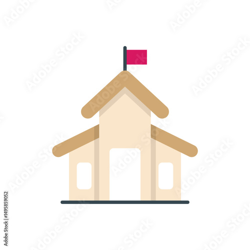 Municipal Vector icon