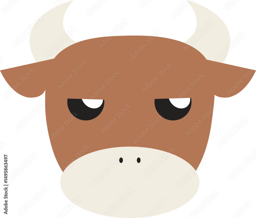 Strong Bison Character Illustration / 힘센 들소 캐릭터 일러스트 Strong Bison Character Illustration / 힘센 들소 캐릭터 일러스트