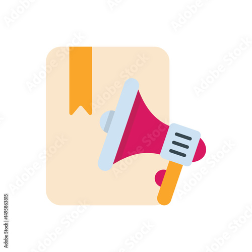 Tender Notice Vector icon