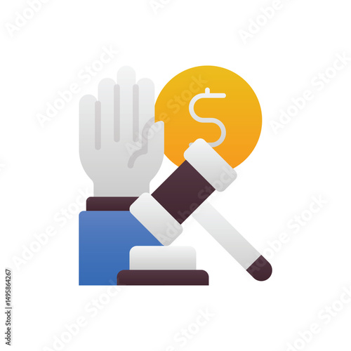 Tender Result Vector icon