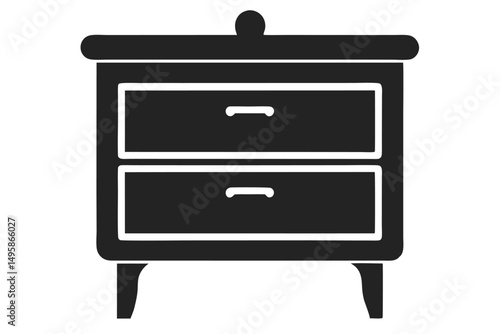 wooden chest of drawers