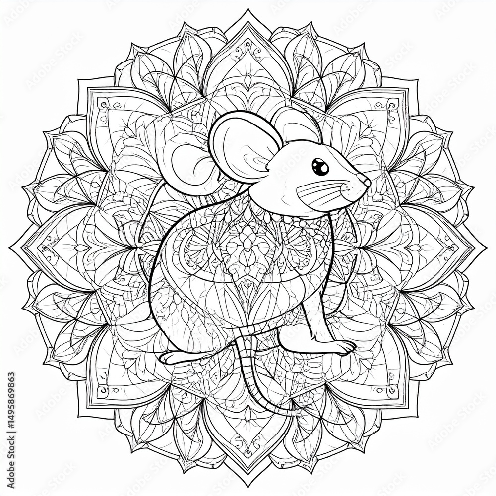 Fototapeta premium mandala