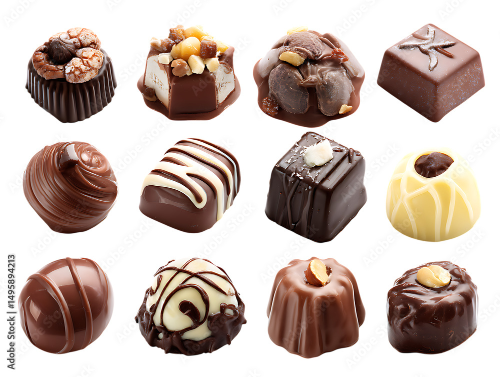 Gourmet Chocolate Candy Variety for Sweet Treats Gourmet Chocolate Candy Variety for Sweet Treats
