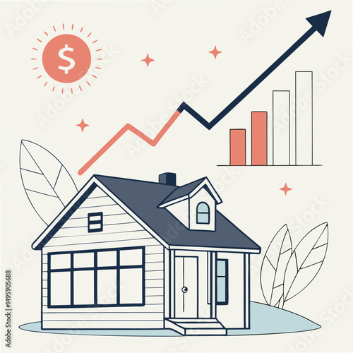 House value growth investment property real estate market increase