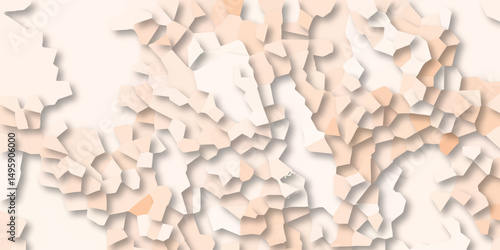Abstract geometric background in earthy tones with light shadows and contrasts for modern design