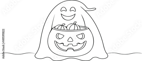 Halloween Silhouette Design
